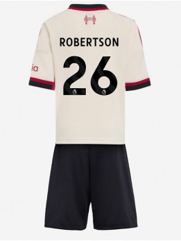 Billige Liverpool Andrew Robertson #26 Bortedraktsett Barn 2025-26 Kortermet (+ Korte bukser)